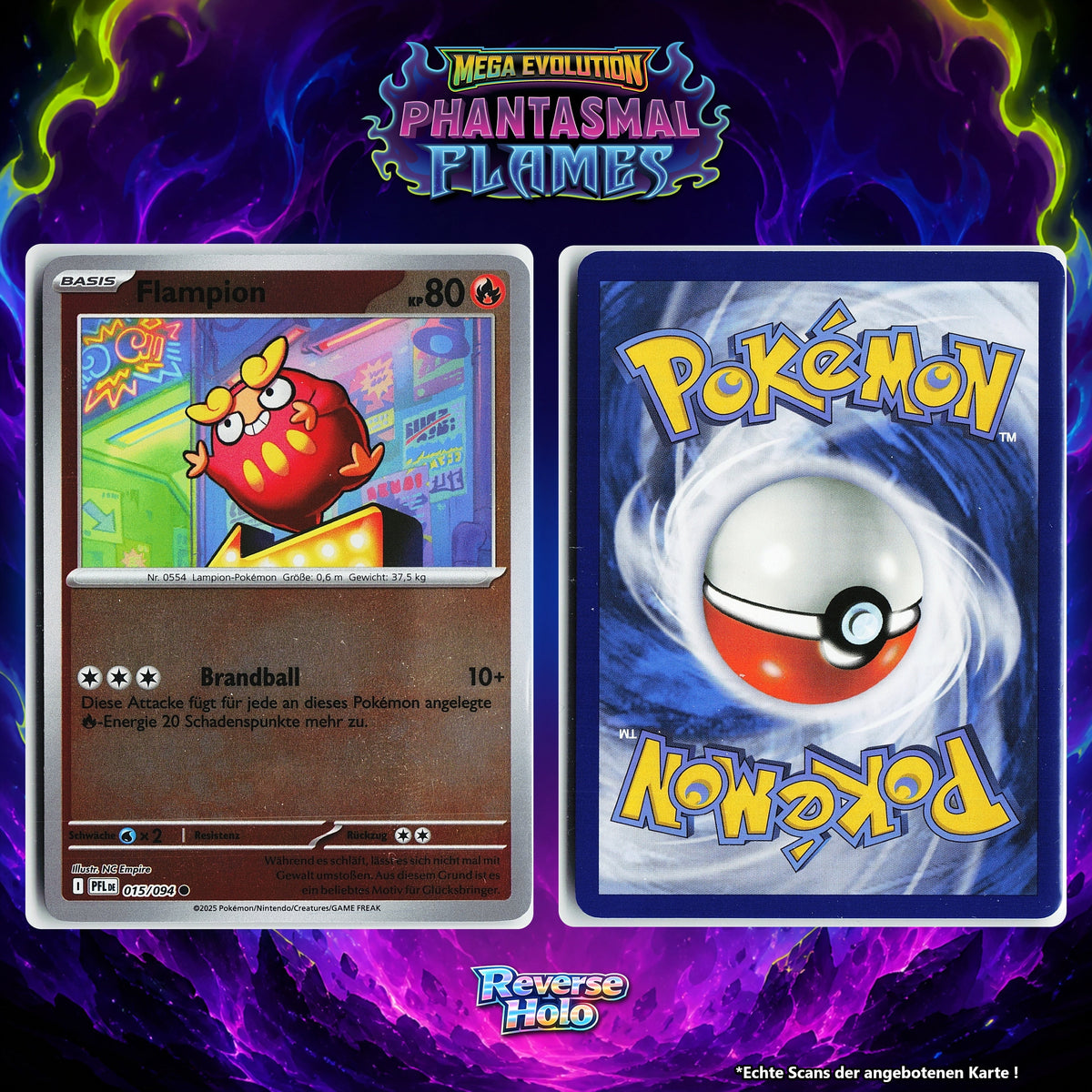 Flampion Reverse Holo PFL 15/94
