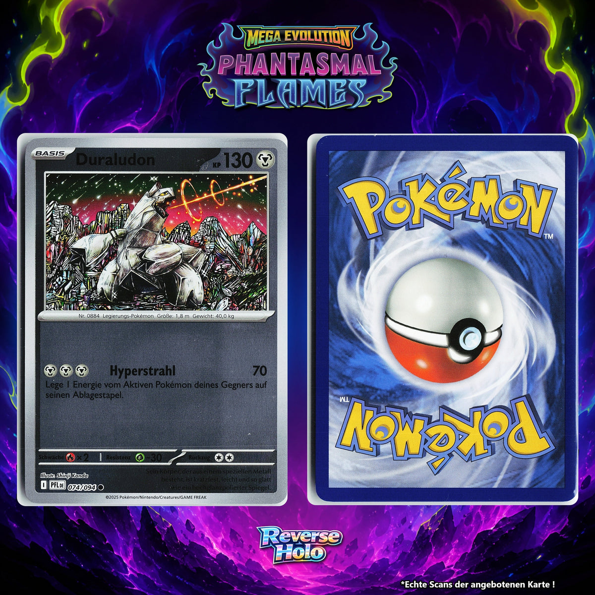Duraludon Reverse Holo PFL 74/94