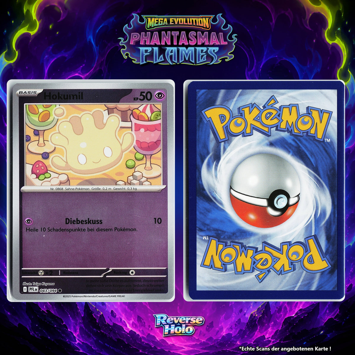 Hokumil Reverse Holo PFL 43/94