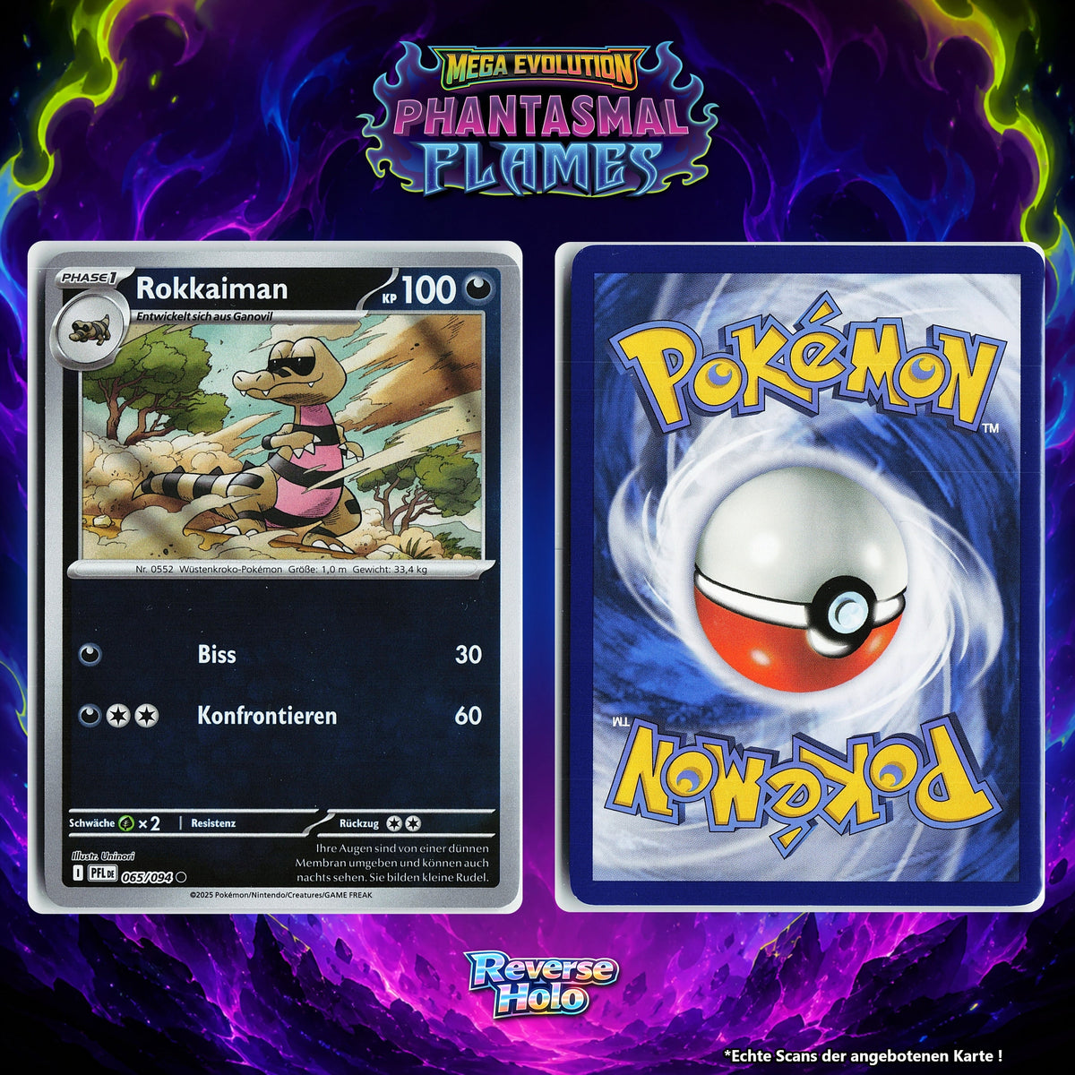 Rokkaiman Reverse Holo PFL 65/94