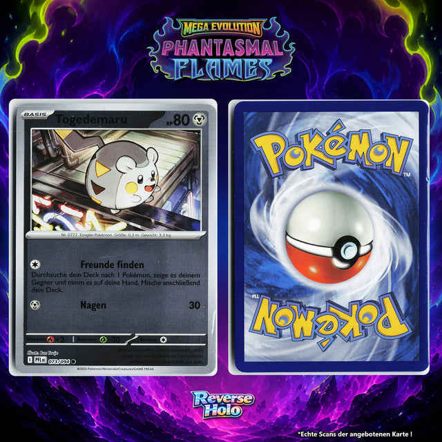 Togedemaru Reverse Holo PFL 73/94