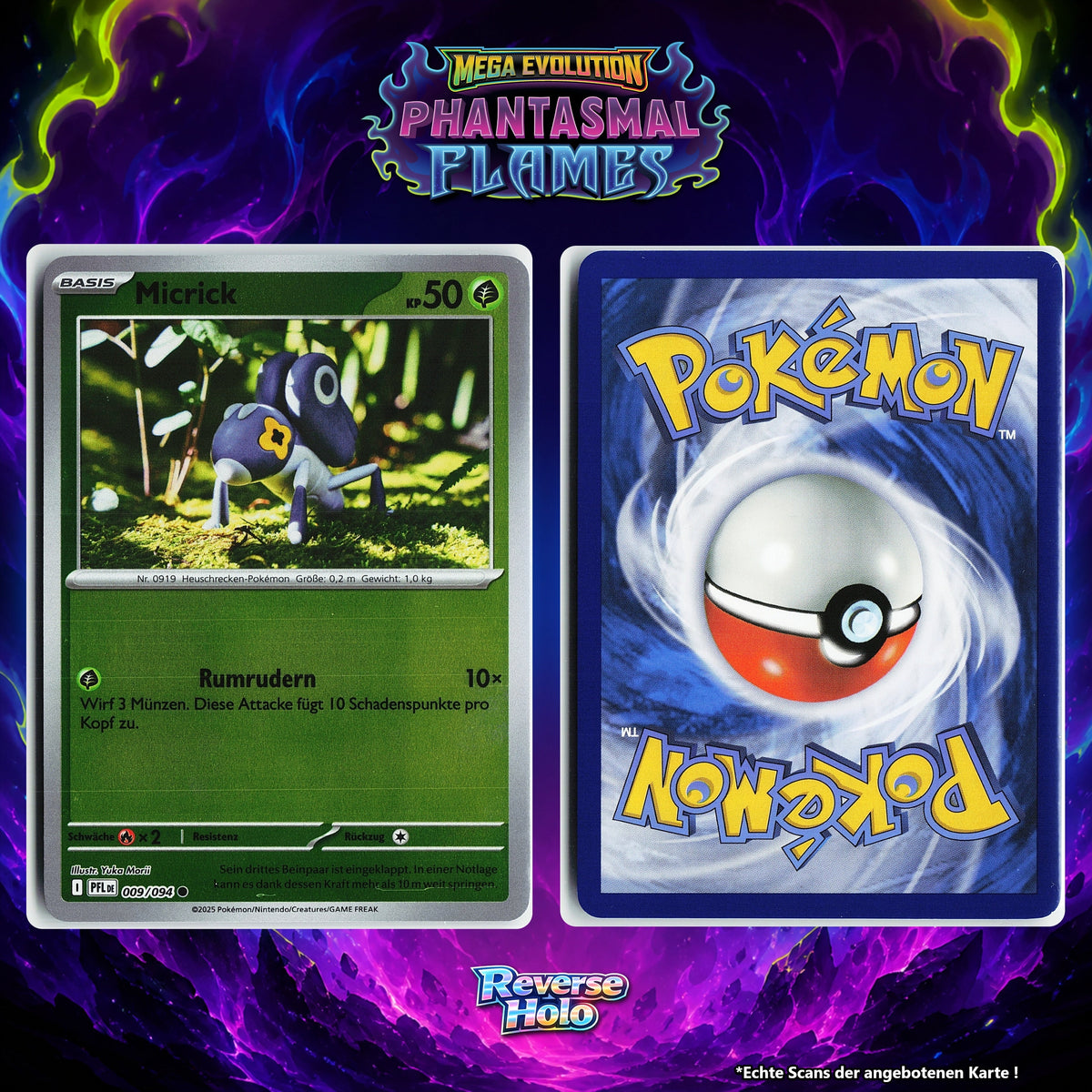 Micrick Reverse Holo PFL 9/94