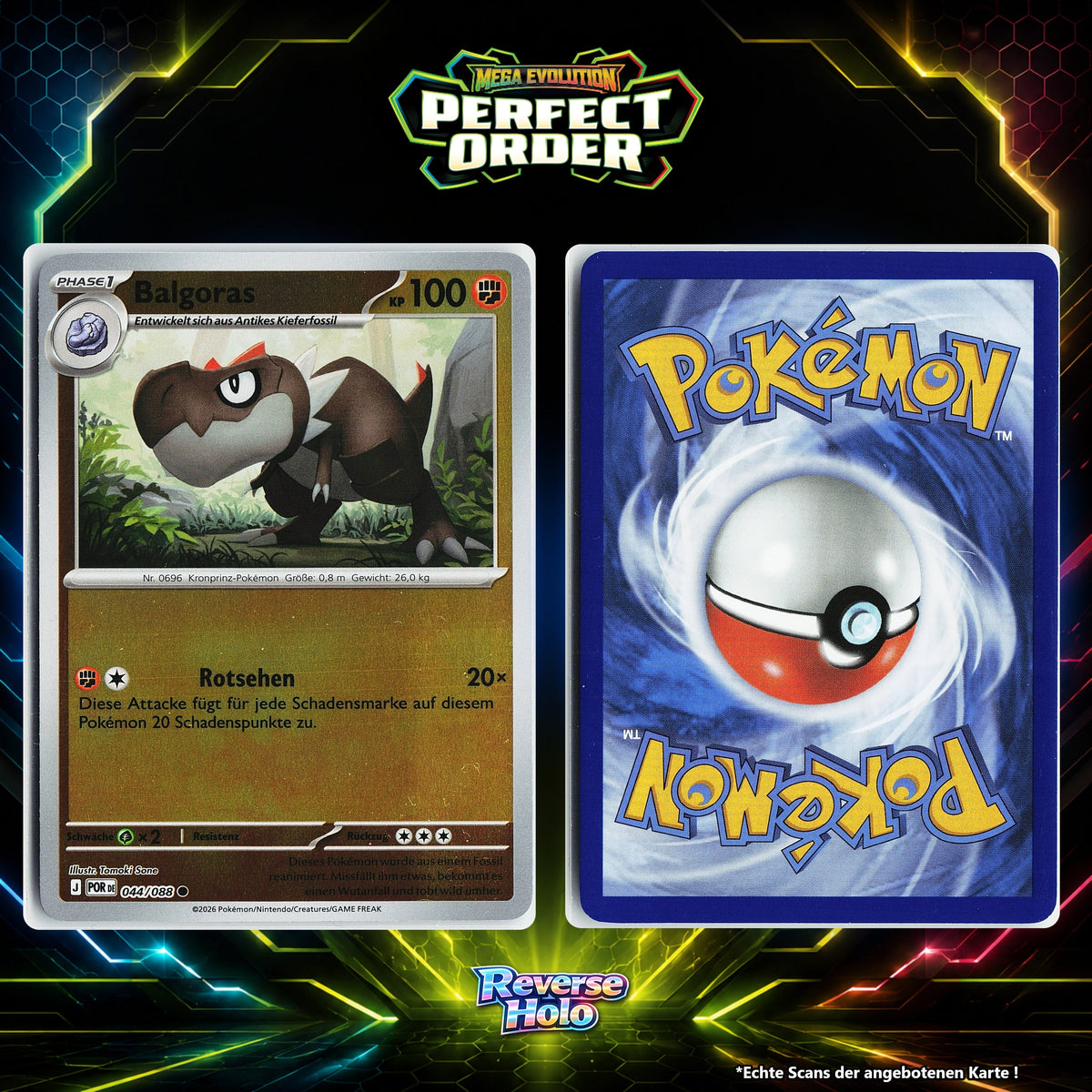 Balgoras Reverse Holo POR 44/88