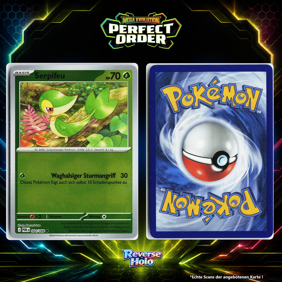 Serpifeu Reverse Holo POR 4/88