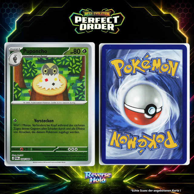 Puponcho Reverse Holo POR 8/88