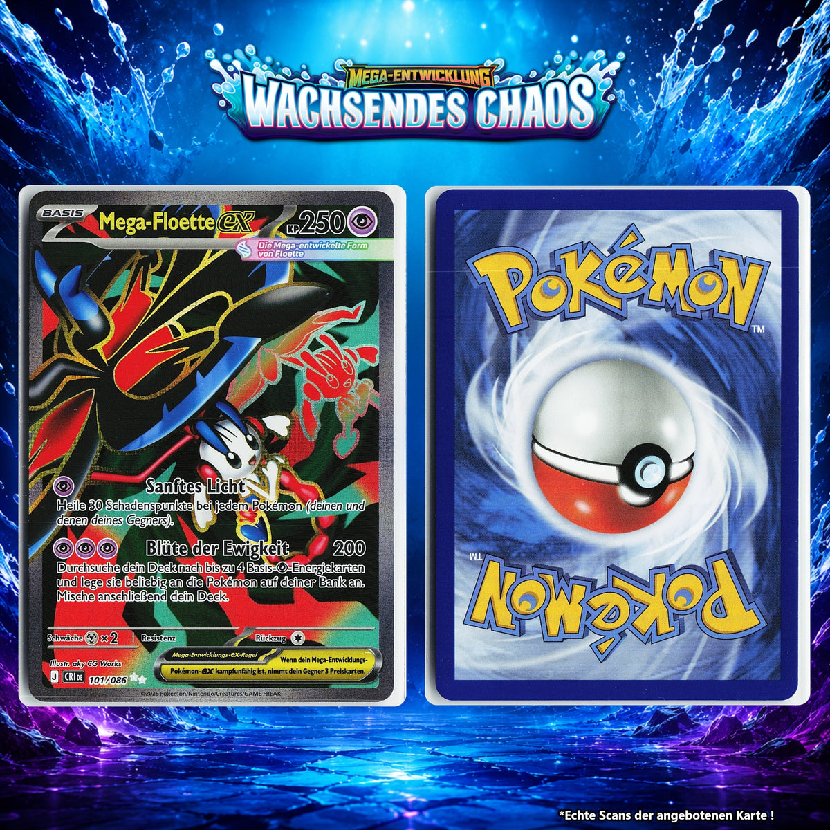Mega Floette ex Normal CRI 101/86