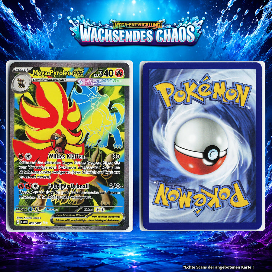 Mega Pyroleo ex Normal CRI 99/86