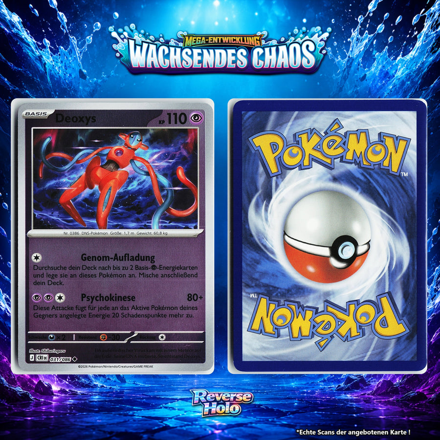 Deoxys Reverse Holo CRI 31/86