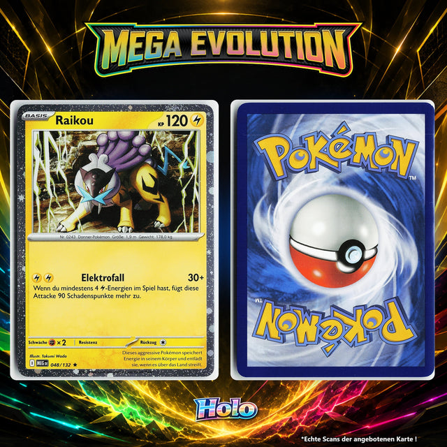 Raikou Holo Cosmos MEG 48/132