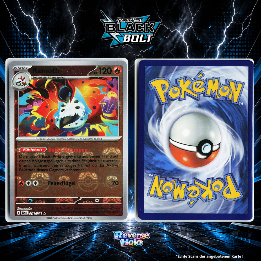 Ramoth Reverse Holo Masterball BLK 16/86