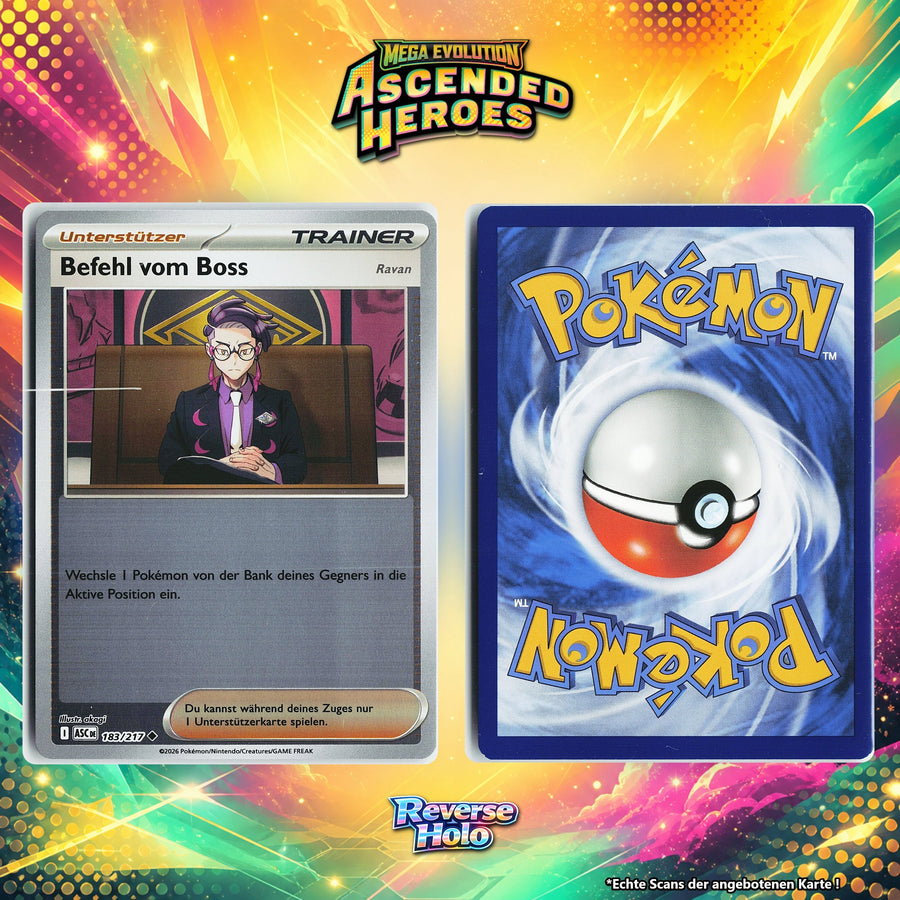 Befehl vom Boss Reverse Holo ASC 183/217
