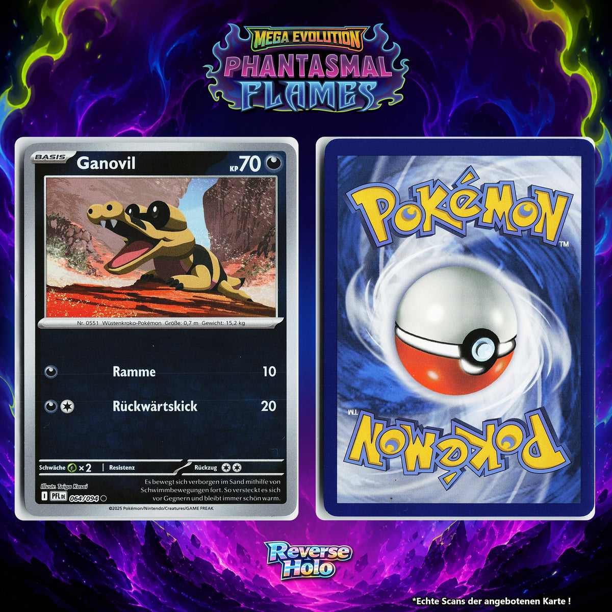 Ganovil Reverse Holo PFL 64/94