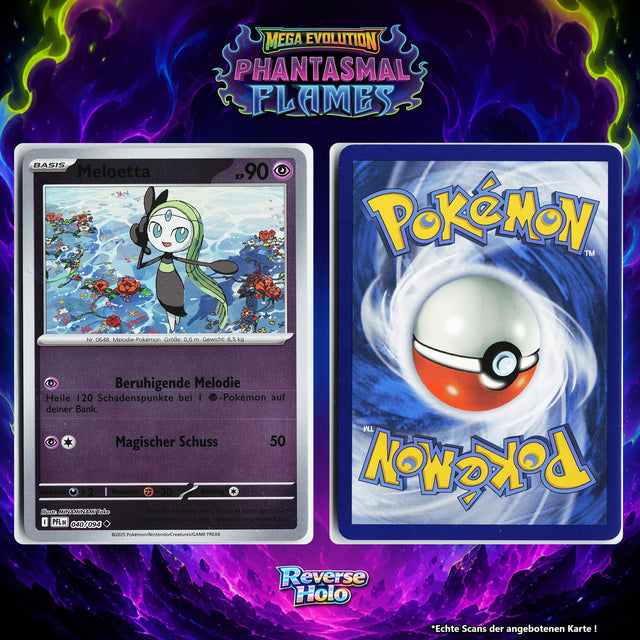Meloetta Reverse Holo PFL 40/94