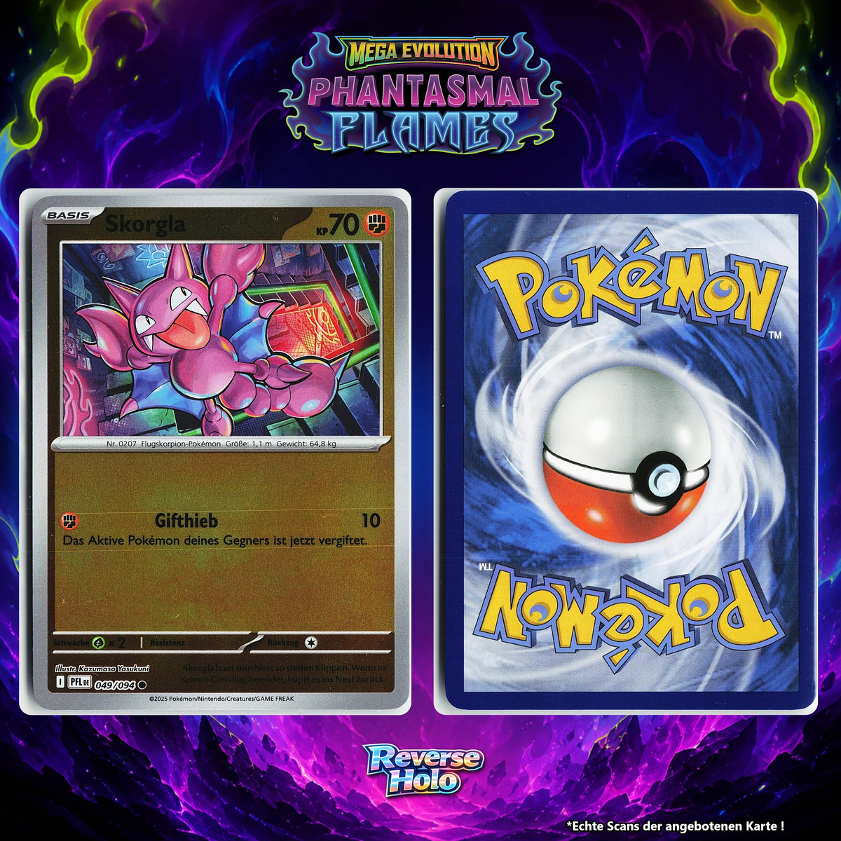 Skorgla Reverse Holo PFL 49/94