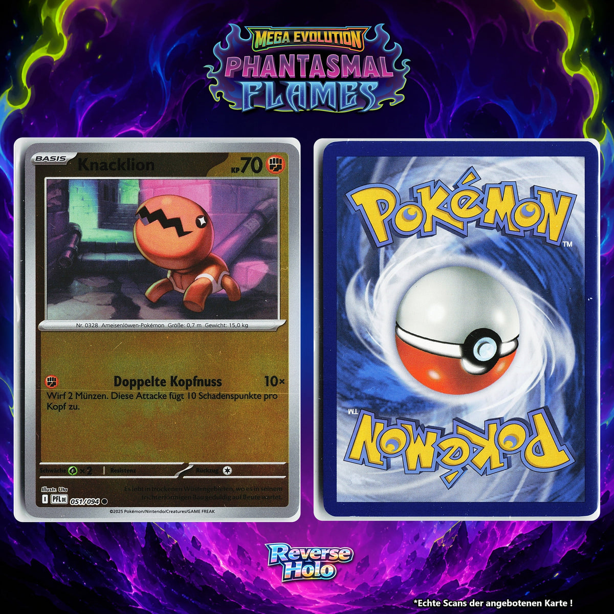 Knacklion Reverse Holo PFL 51/94