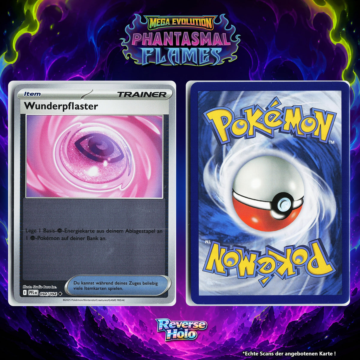 Wunderpflaster Reverse Holo PFL 94/94