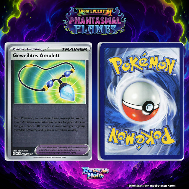 Geweihtes Amulett Reverse Holo PFL 93/94