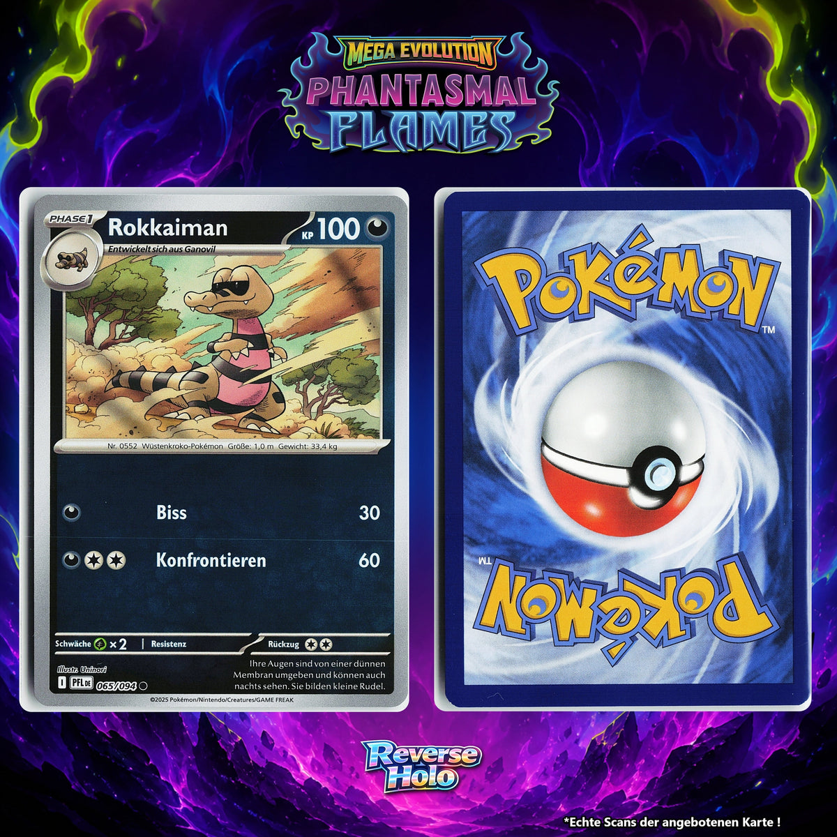 Rokkaiman Reverse Holo PFL 65/94