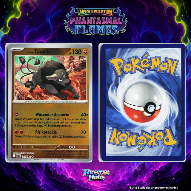 Paldea Tauros Reverse Holo PFL 48/94