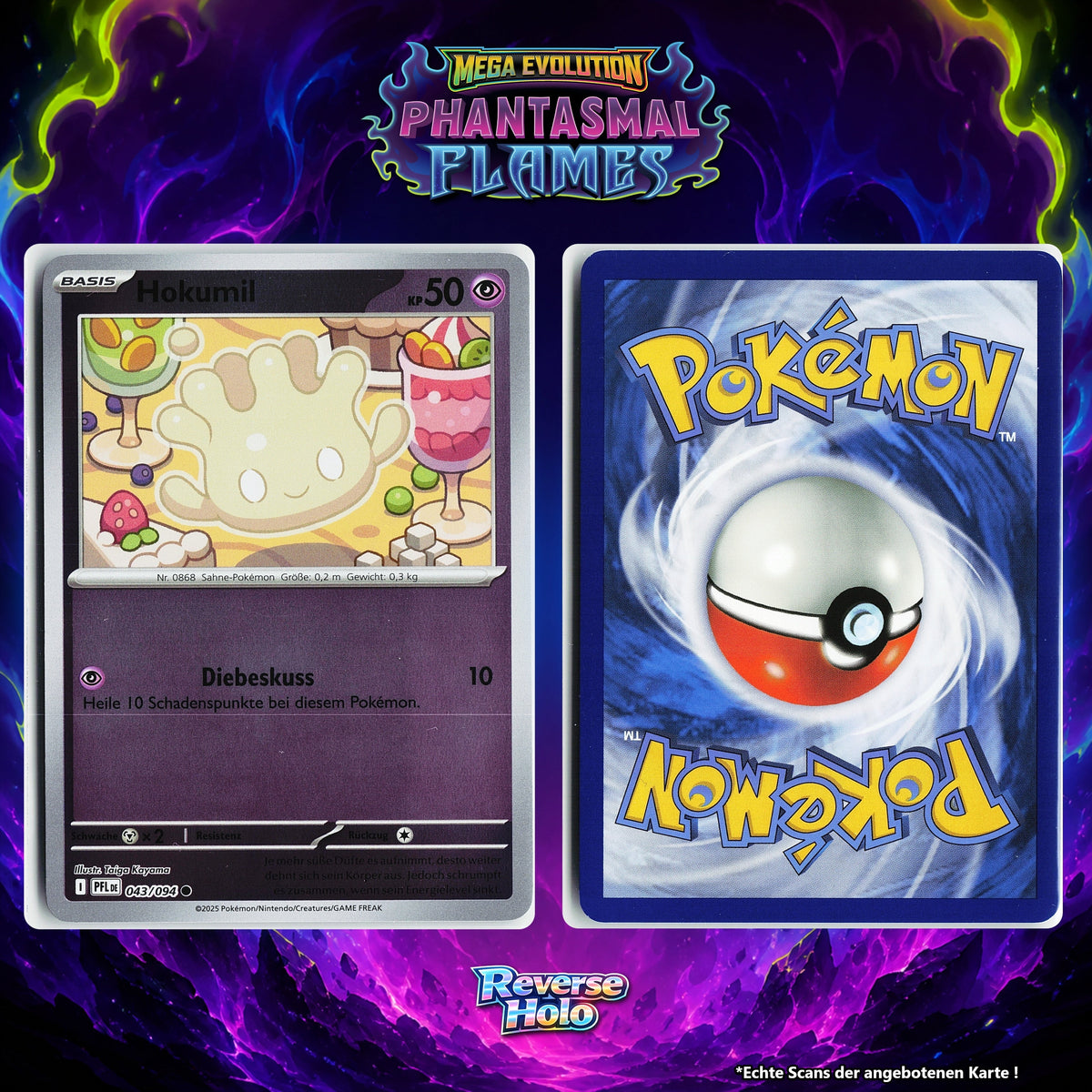 Hokumil Reverse Holo PFL 43/94