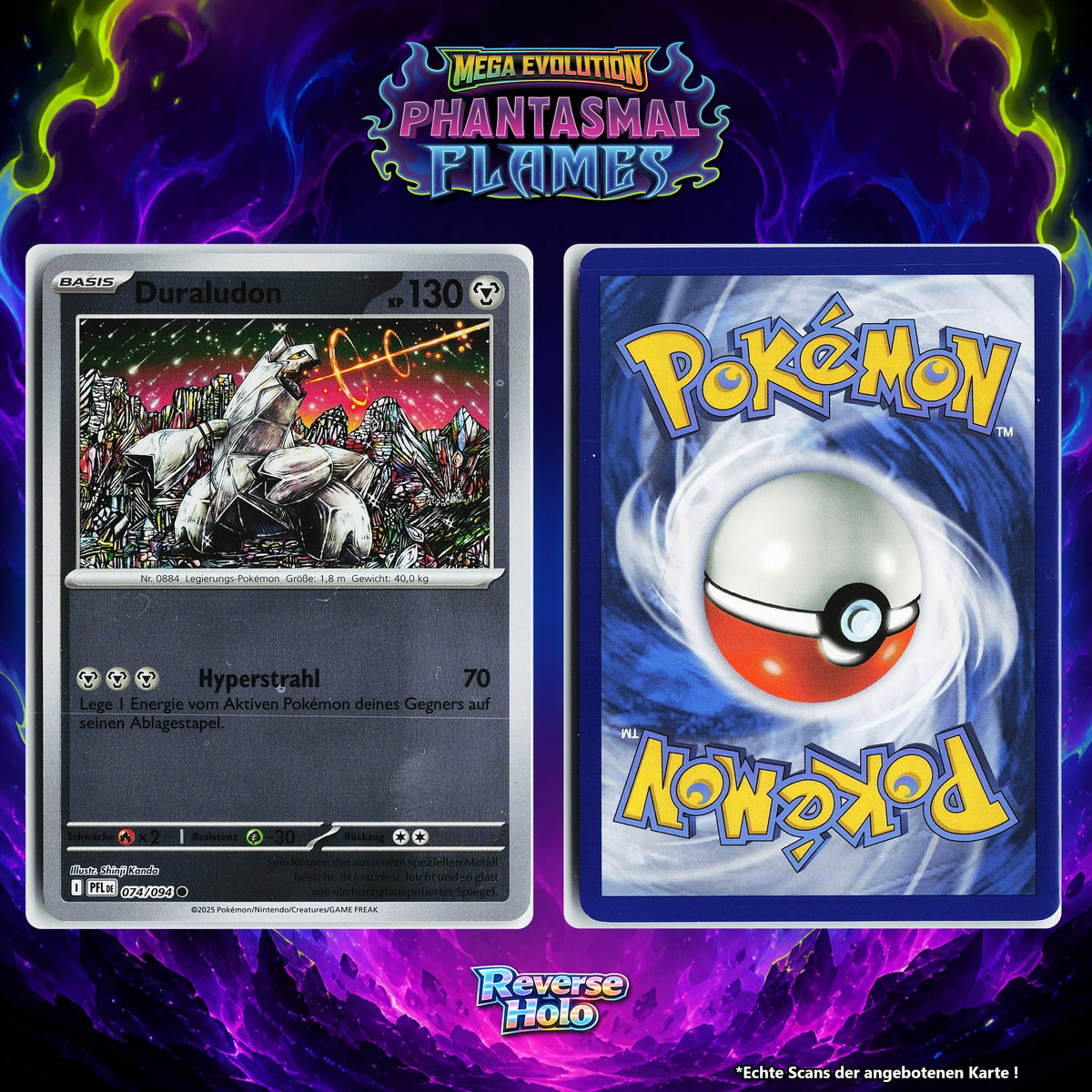 Duraludon Reverse Holo PFL 74/94