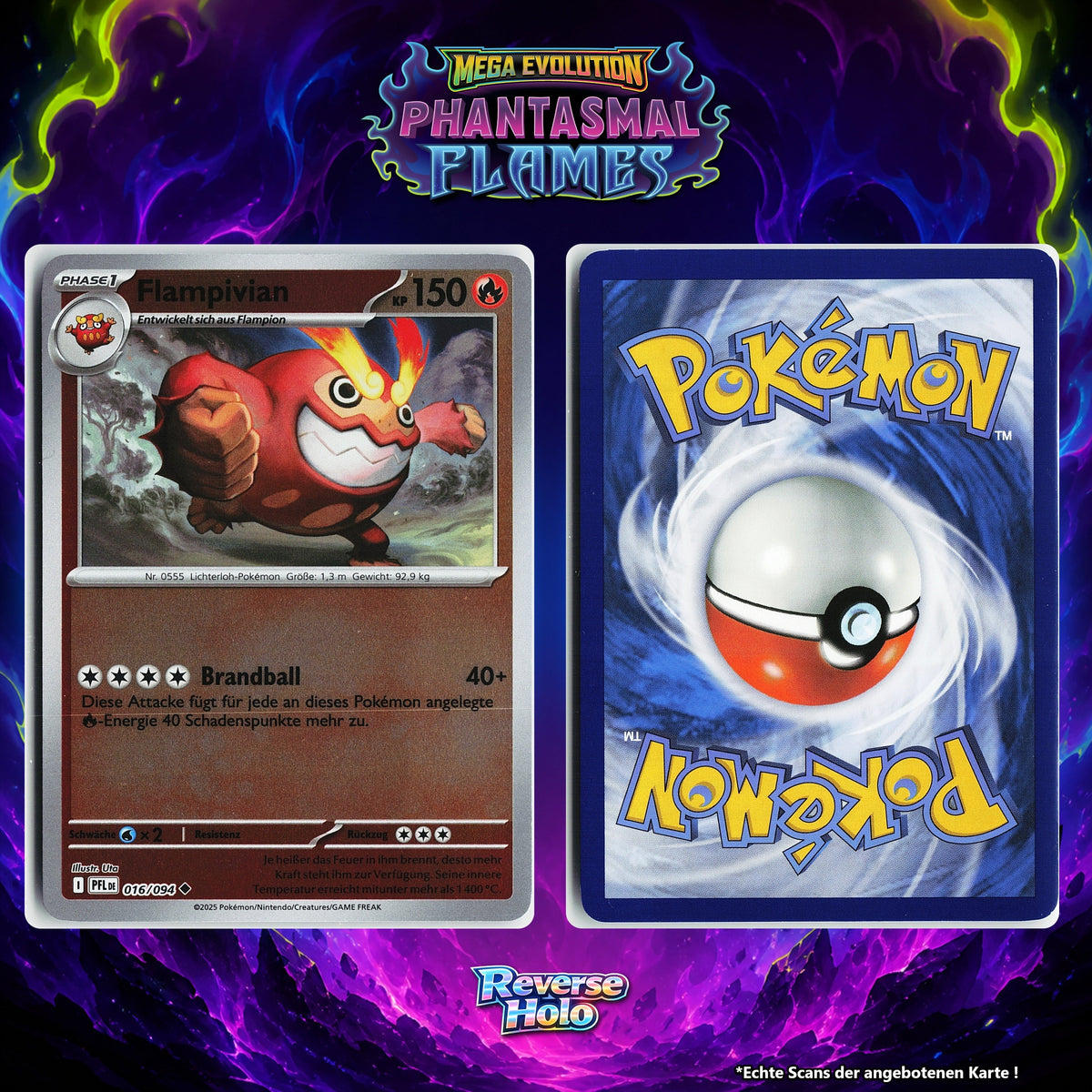 Flampivian Reverse Holo PFL 16/94