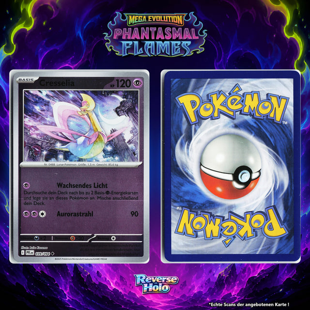 Cresselia Reverse Holo PFL 39/94