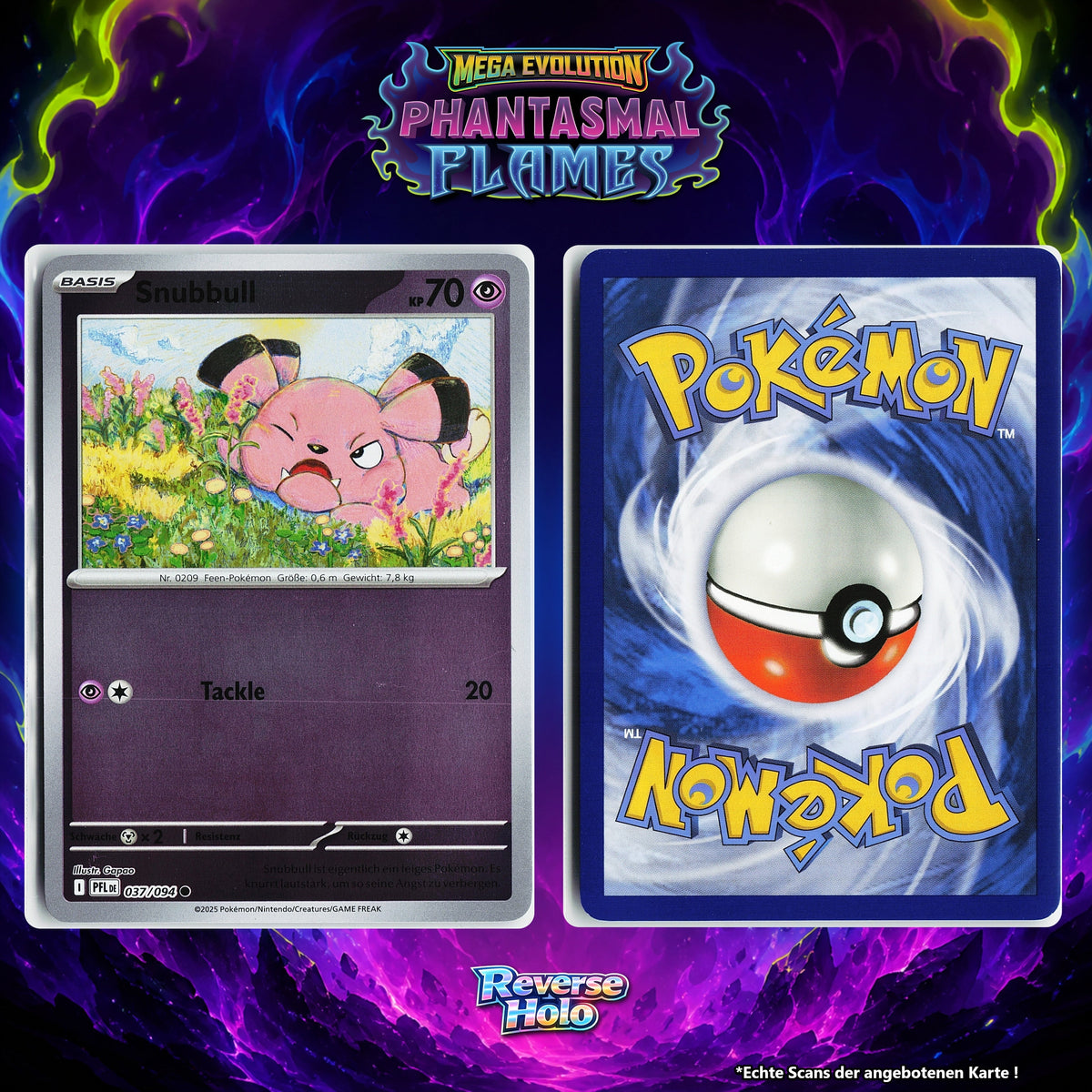 Snubbull Reverse Holo PFL 37/94