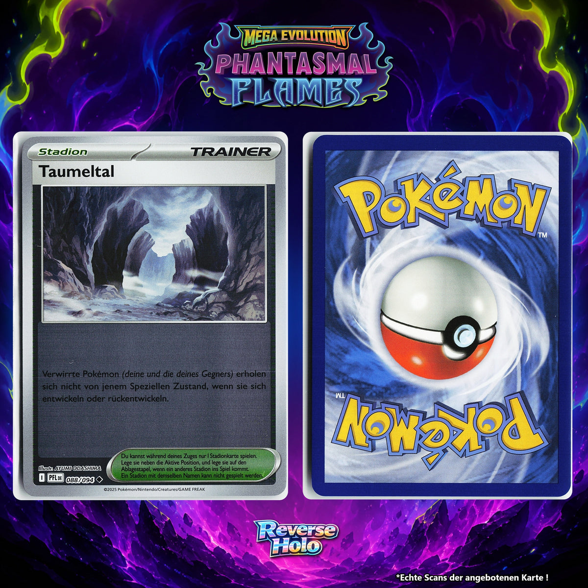 Taumeltal Reverse Holo PFL 88/94