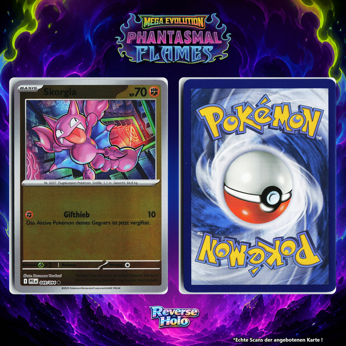Skorgla Reverse Holo PFL 49/94