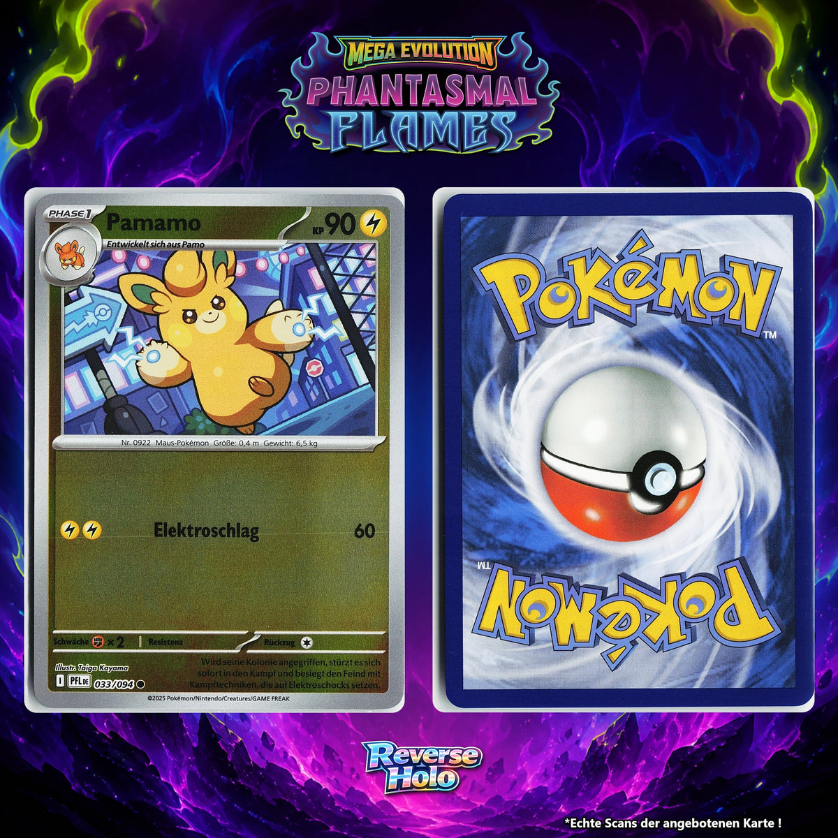 Pamamo Reverse Holo PFL 33/94