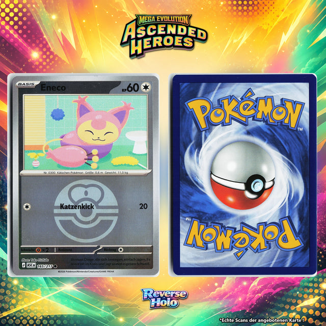 Eneco Reverse Holo Pokeball ASC 165/217