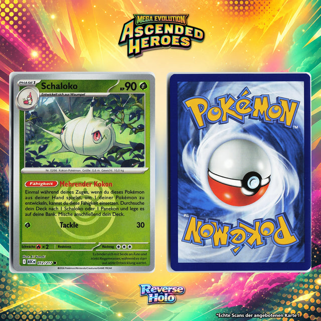 Schaloko Reverse Holo Pokeball ASC 12/217