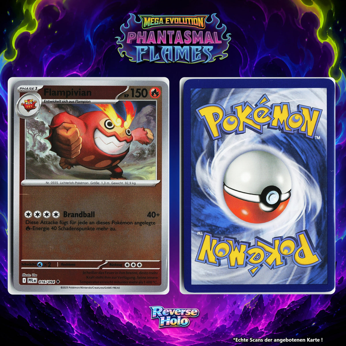 Flampivian Reverse Holo PFL 16/94