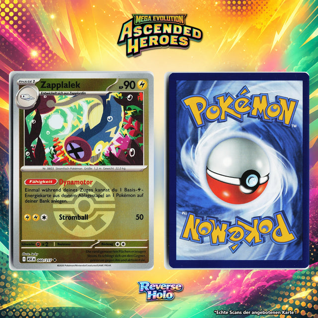 Zapplalek Reverse Holo Pokeball ASC 60/217