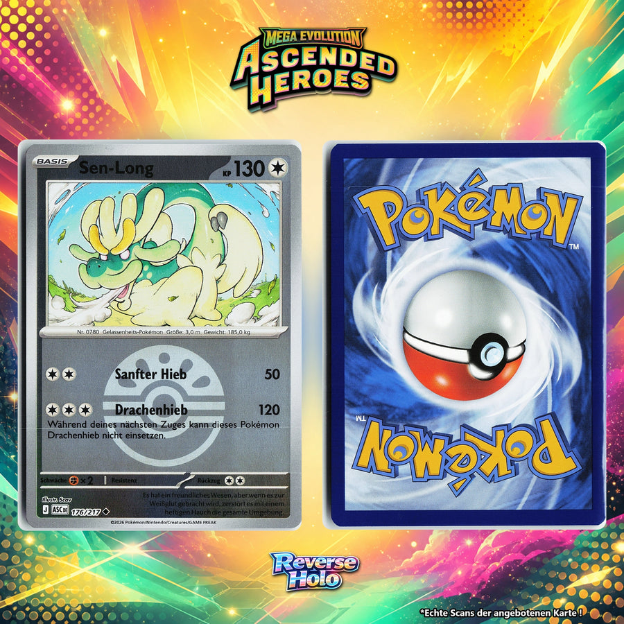 Sen Long Reverse Holo Pokeball ASC 176/217