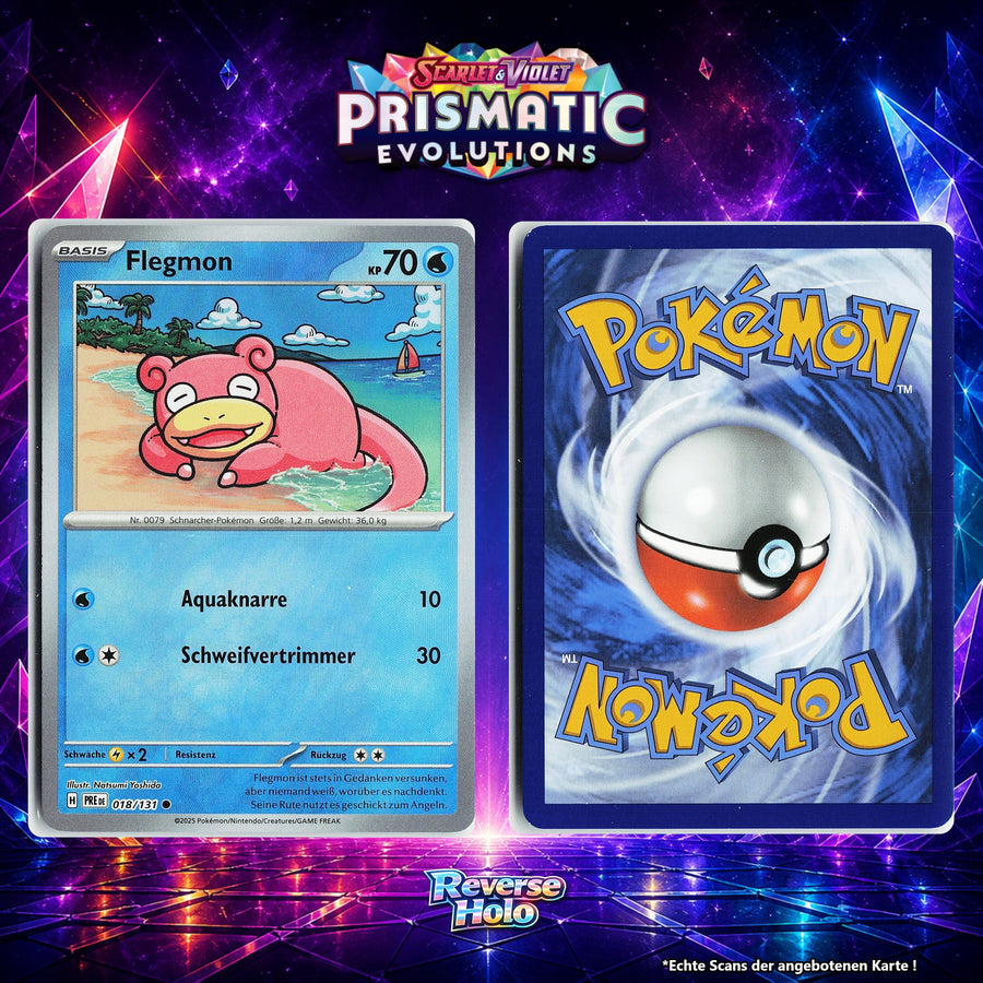Flegmon Reverse Holo Pokeball PRE 18/131