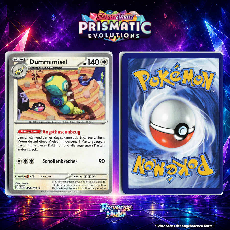 Dummimisel Reverse Holo Pokeball PRE 80/131