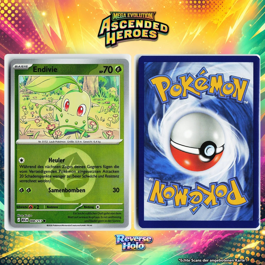 Endivie Reverse Holo Energy-Pattern ASC 8/217