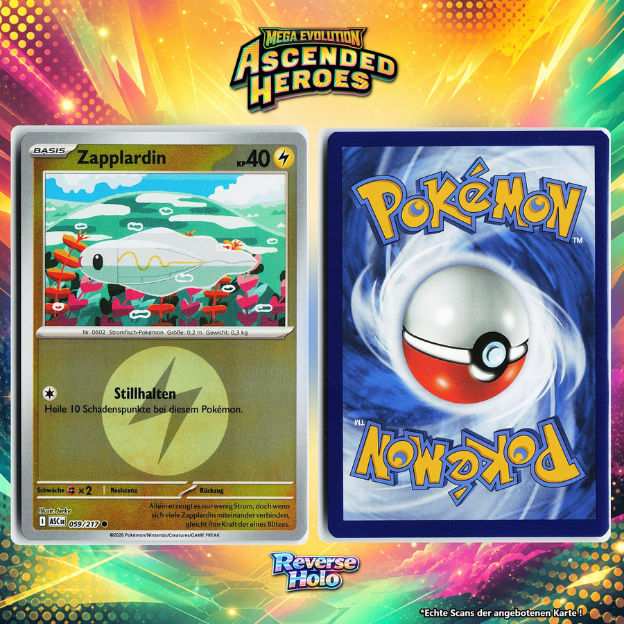 Zapplardin Reverse Holo Energy-Pattern ASC 59/217