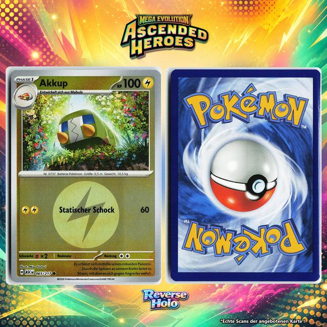 Akkup Reverse Holo Energy-Pattern ASC 65/217