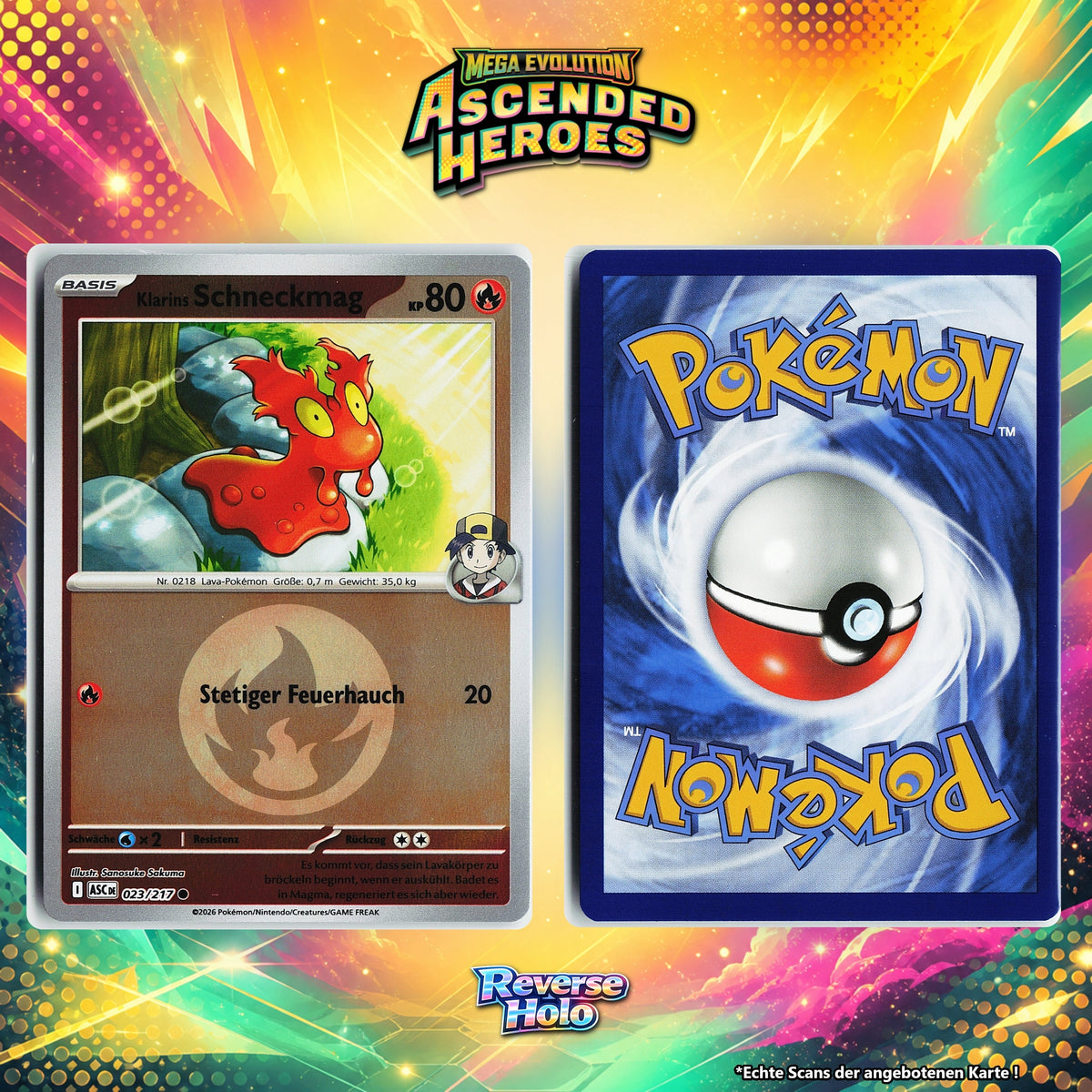 Klarins Schneckmag Reverse Holo Energy-Pattern ASC 23/217