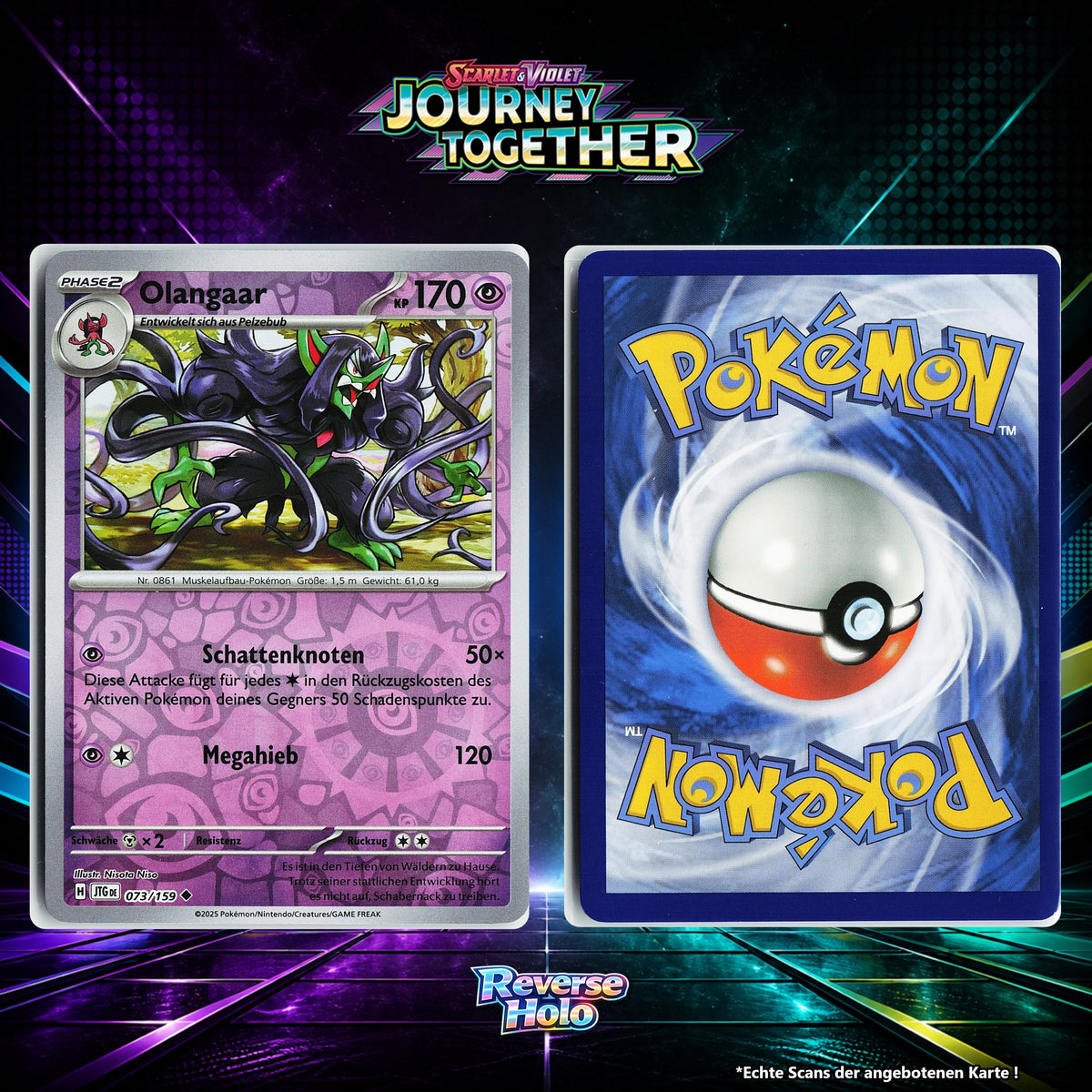 Olangaar Reverse Holo Energy-Pattern JTG 73/159