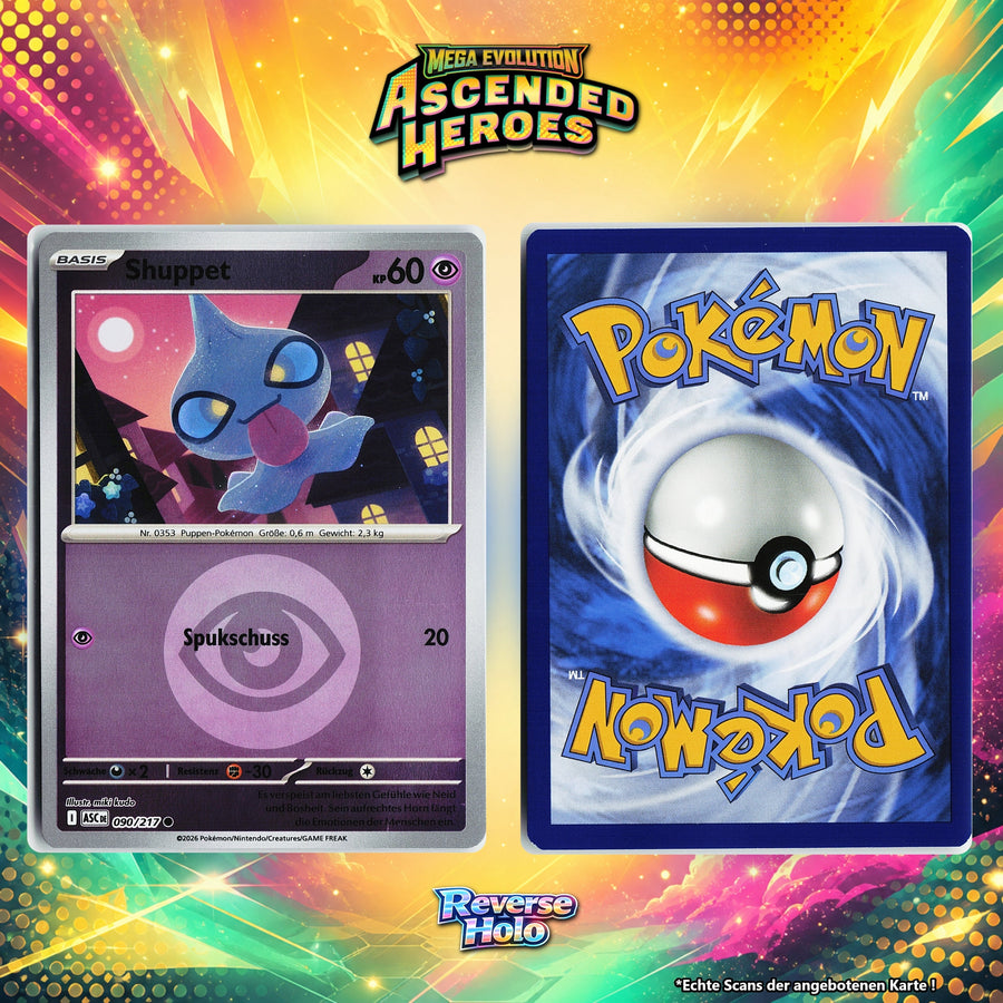 Shuppet Reverse Holo Energy-Pattern ASC 90/217