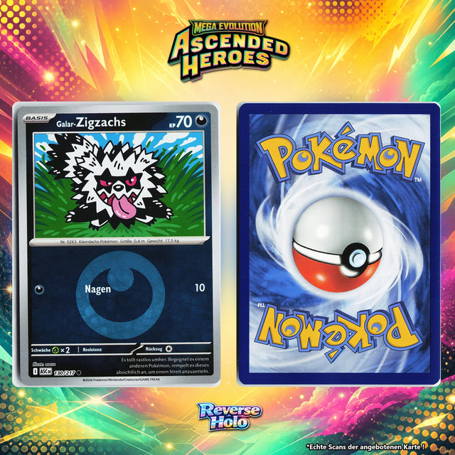 Galar Zigzachs Reverse Holo Energy-Pattern ASC 130/217