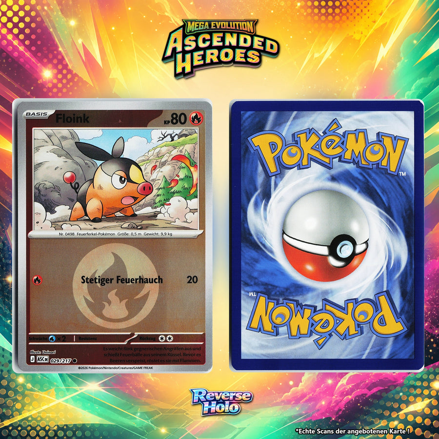 Floink Reverse Holo Energy-Pattern ASC 29/217