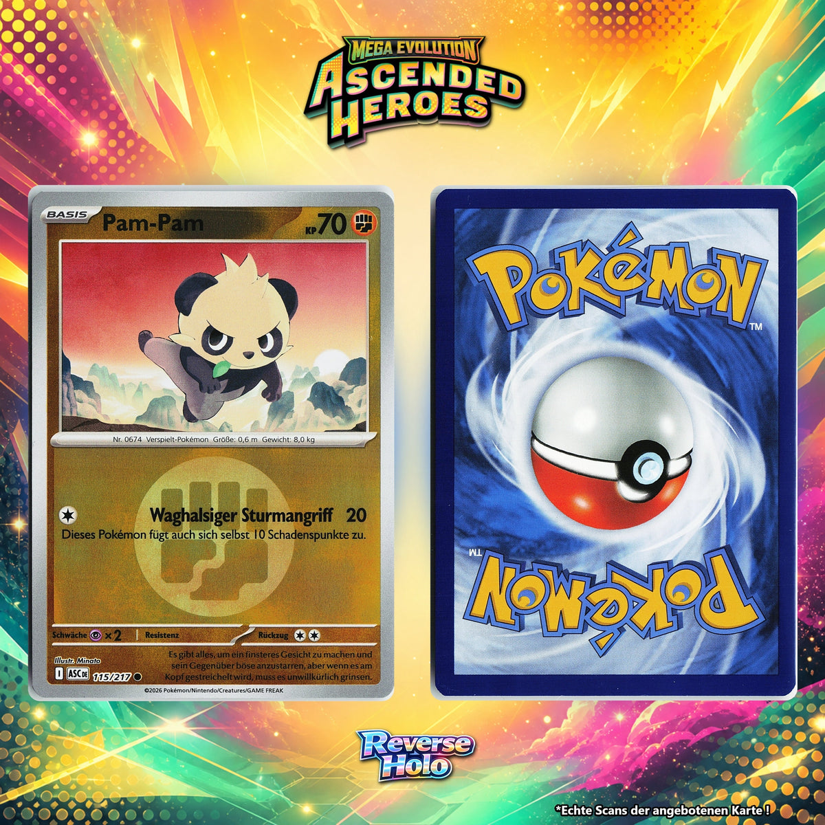Pam Pam Reverse Holo Energy-Pattern ASC 115/217