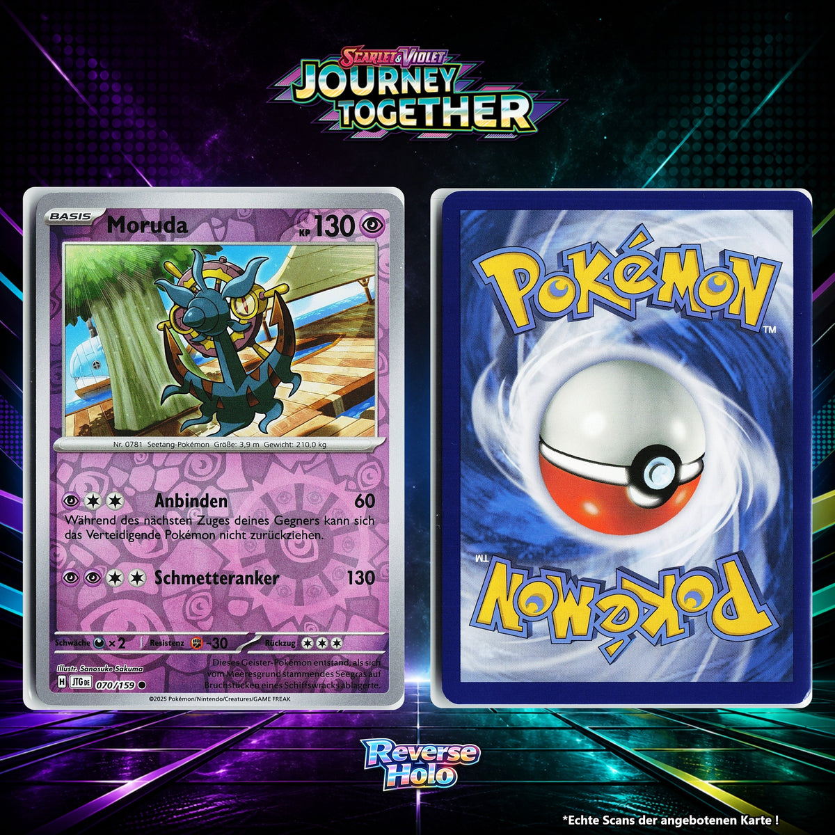 Moruda Reverse Holo Energy-Pattern JTG 70/159
