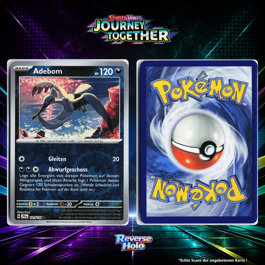 Adebom Reverse Holo Energy-Pattern JTG 101/159
