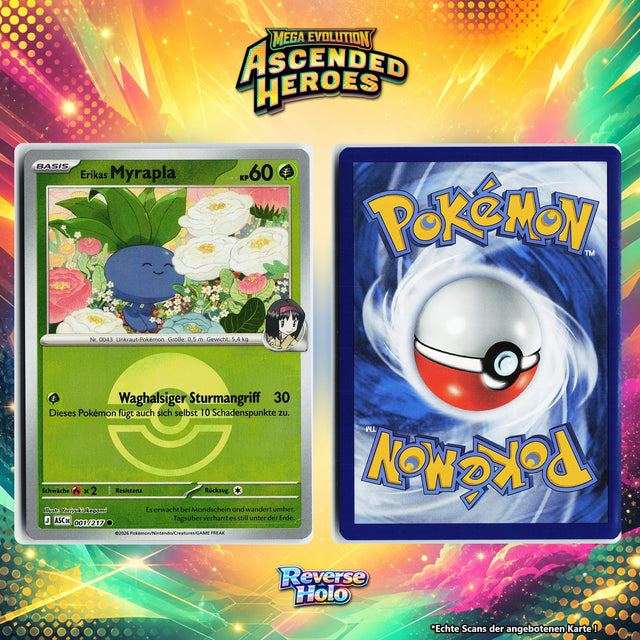 Erikas Myrapla Reverse Holo Pokeball ASC 1/217